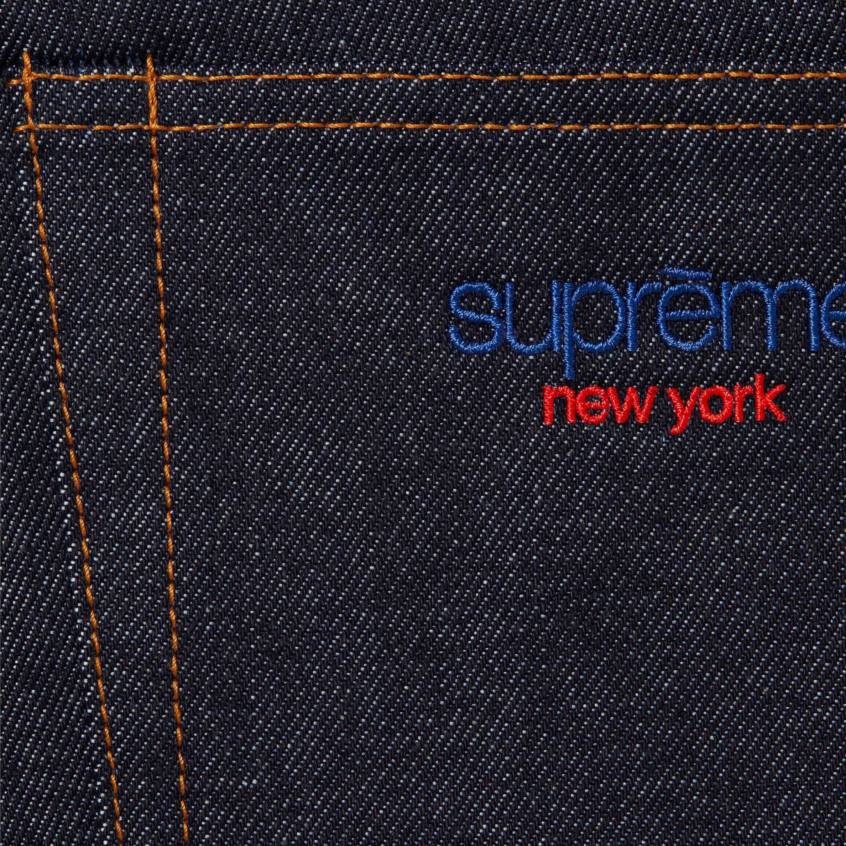 Rigid Baggy Selvedge Denim Short view 5